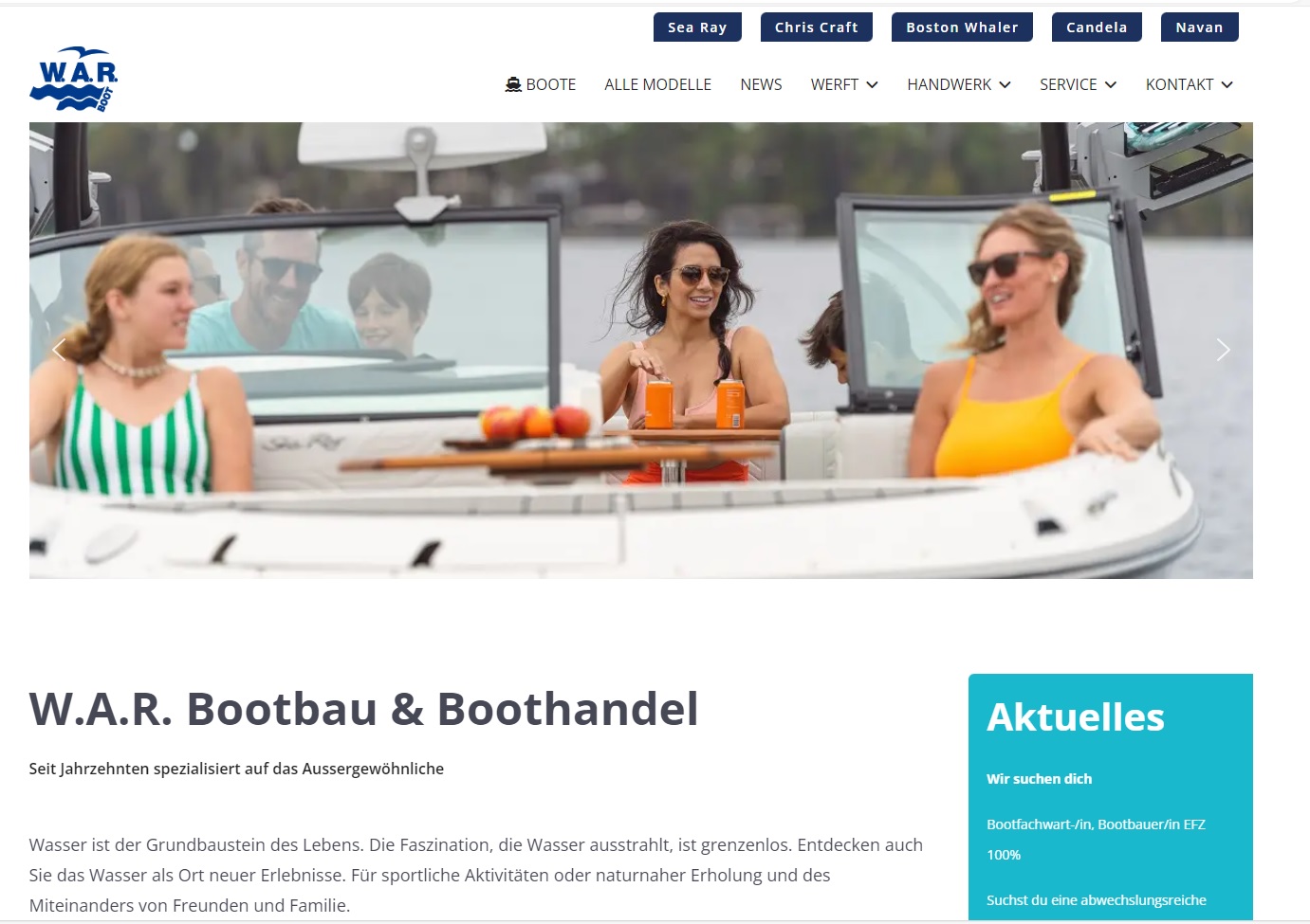 Neue Webseite